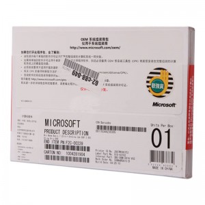 微软（microsoft）WIN 7中文高级家庭版32位COEM 正版简包