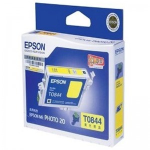 爱普生（Epson）T0844 黄色墨盒 C13T084480（适用ME photo20）