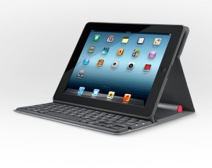 罗技（Logitech）太阳能键盘本 蓝牙连接 罗技苹果周边产品 适用ipad平板电脑