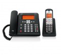 Gigaset集怡嘉 西门子电话机 C675数字无绳电话机 C670升级版 录音留言子母机 黑色 白色